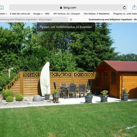 „Ferienwohnung Anni“ Billigheim-Ingenheim Buitenkant foto