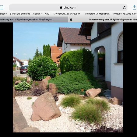 „Ferienwohnung Anni“ Billigheim-Ingenheim Buitenkant foto